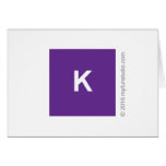 k  Greeting/note cards