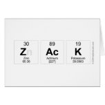 zack  Greeting/note cards