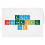 Eda
 Ogretmenle 
 Fen  Greeting/note cards