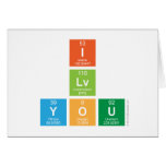 I
 Lv
 You  Greeting/note cards