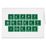 Happy
 Birthday
 Joseph  Greeting/note cards