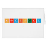 chemistry
   Greeting/note cards