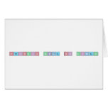 Periodic Table of Disney  Greeting/note cards