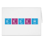 Dedew  Greeting/note cards