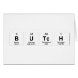 butch  Greeting/note cards