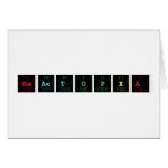 REACTOPIA  Greeting/note cards