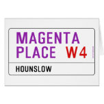 Magenta Place   Greeting/note cards