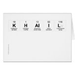 khalil
 
   Greeting/note cards