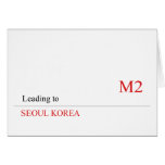 I LOVE MONiCA.SY  Greeting/note cards