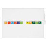 chemical bonding  Greeting/note cards