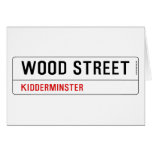 Wood Street  Greeting/note cards