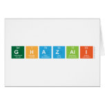 GHAZALI  Greeting/note cards