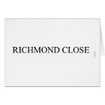 Richmond close  Greeting/note cards