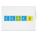 zainab  Greeting/note cards