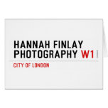 Hannah Finlay Photography  Greeting/note cards