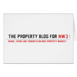 the property blog for  Greeting/note cards
