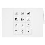 GREAT
 FLASH
 FIC
 TION  Greeting/note cards