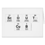 SCOUT
 CUB  Greeting/note cards