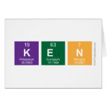 Ken   Greeting/note cards