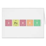 Spunky  Greeting/note cards