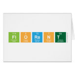 Florent  Greeting/note cards