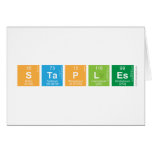 Staples  Greeting/note cards