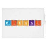 mishki  Greeting/note cards