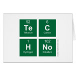 TeC
 HNo  Greeting/note cards