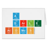  a
  darle
 atomos  Greeting/note cards