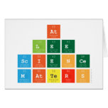 At 
 Lee
 Science
 Matters  Greeting/note cards