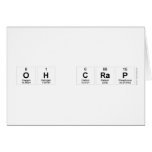 oh c|rap  Greeting/note cards
