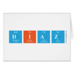 DIAZ  Greeting/note cards