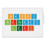 Happy
 Birthday
 Lexi  Greeting/note cards