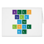 Keep
 Calm
 And
 Love
 Me  Greeting/note cards
