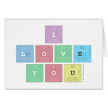 i
 love
 you  Greeting/note cards