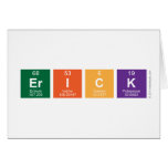 Erick  Greeting/note cards