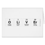 Oliver  Greeting/note cards