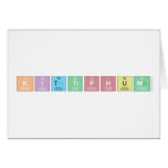 KITTIPHUM  Greeting/note cards