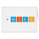 Josiah  Greeting/note cards