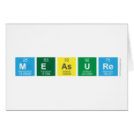 measure  Greeting/note cards