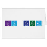 Liv Capra  Greeting/note cards