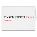 Dyson Street  Greeting/note cards
