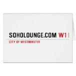 SohoLounge.com  Greeting/note cards