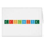 explosive  Greeting/note cards