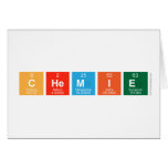 Chemie  Greeting/note cards