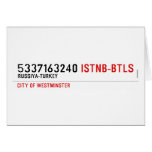 5337163240  Greeting/note cards