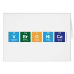 Veronica  Greeting/note cards