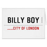 Billy boy  Greeting/note cards
