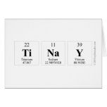 Tinay  Greeting/note cards
