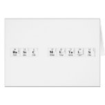 Basic metals  Greeting/note cards
